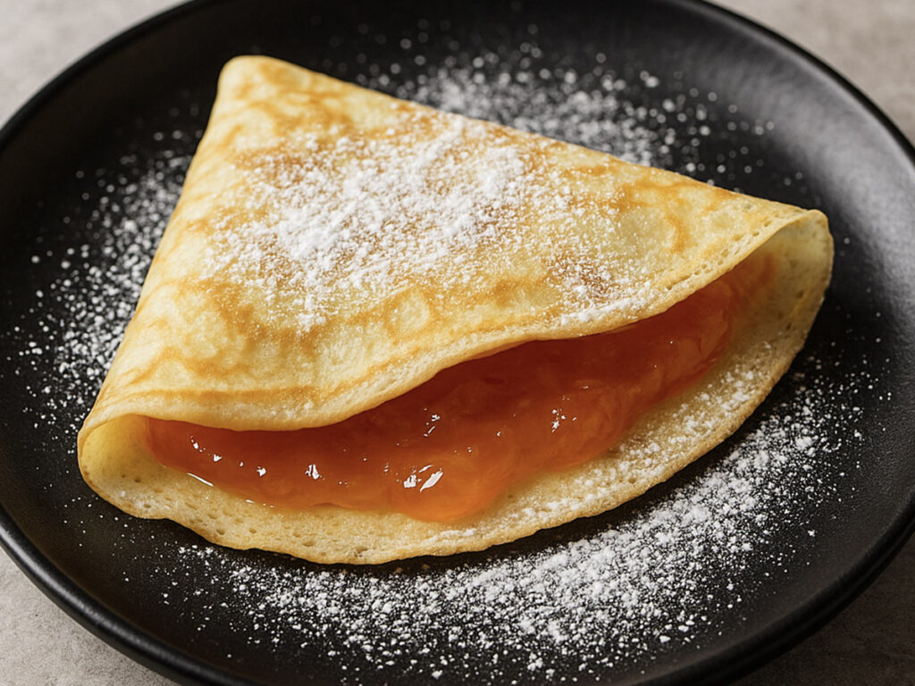 crepe apricot