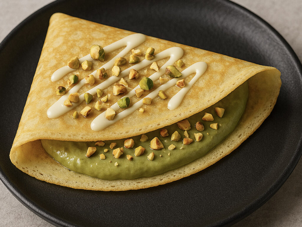 crepe pistaccio