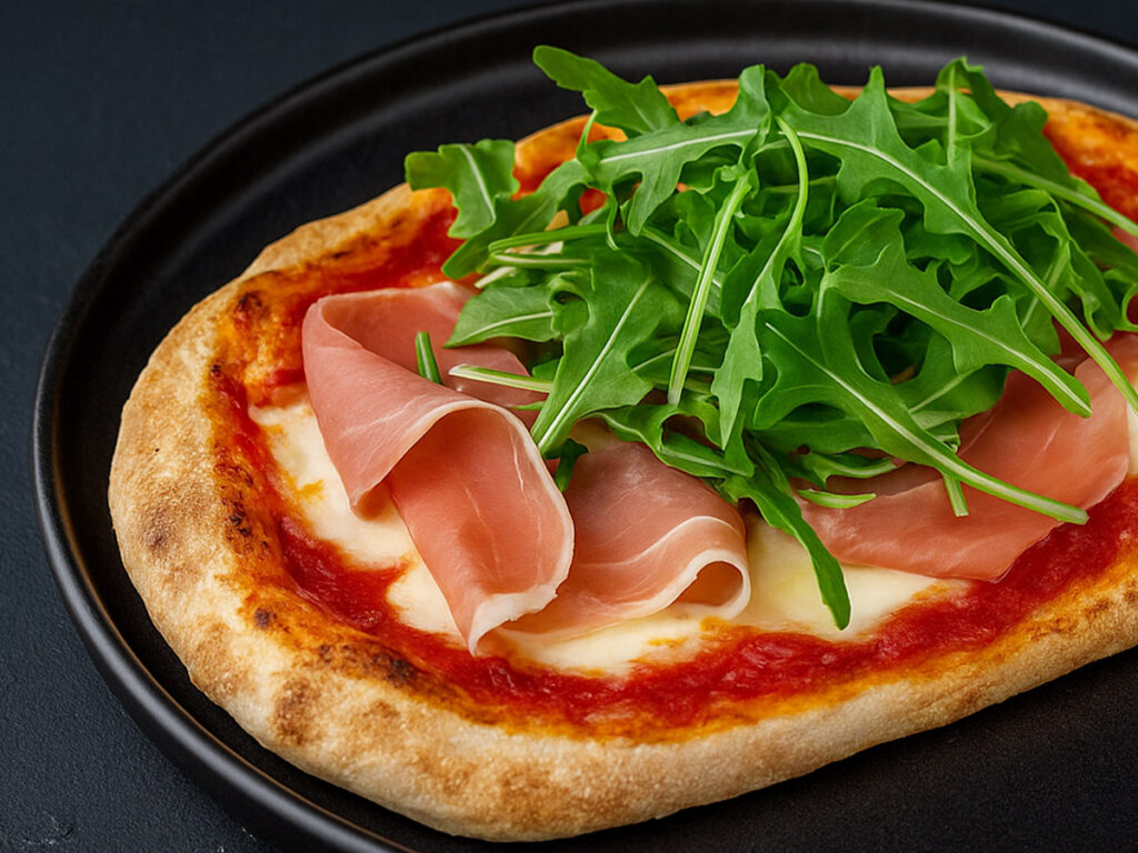 pinsa prosciutto