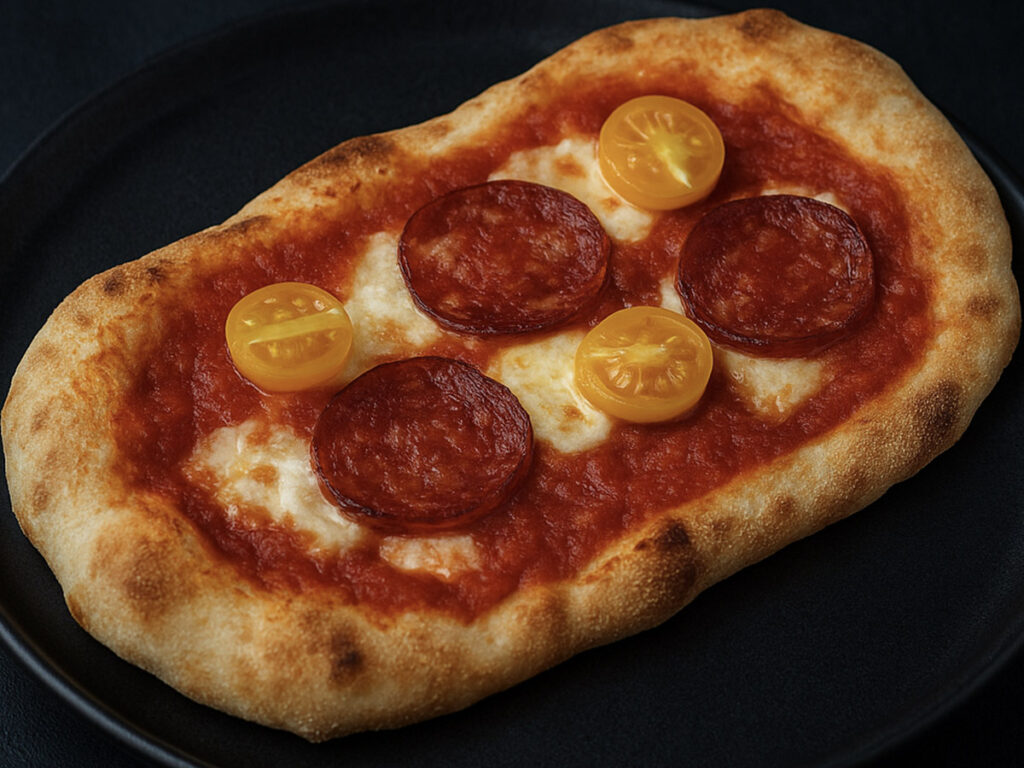 pinsa salami diavolo hot