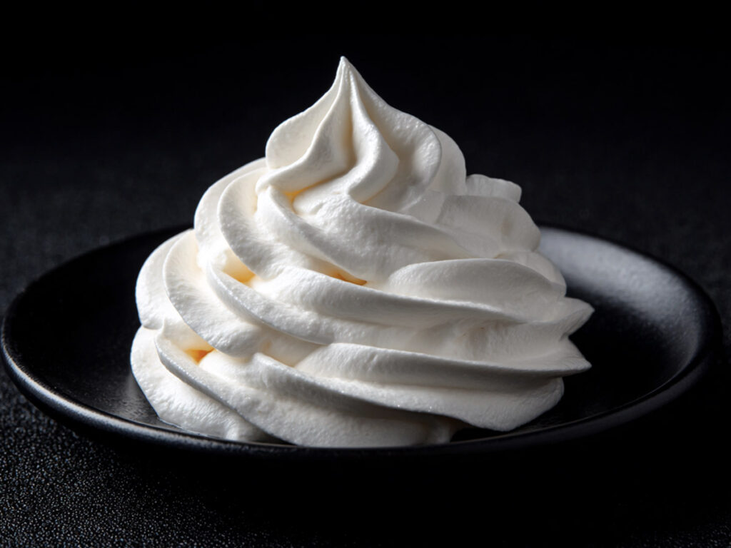whipped cream