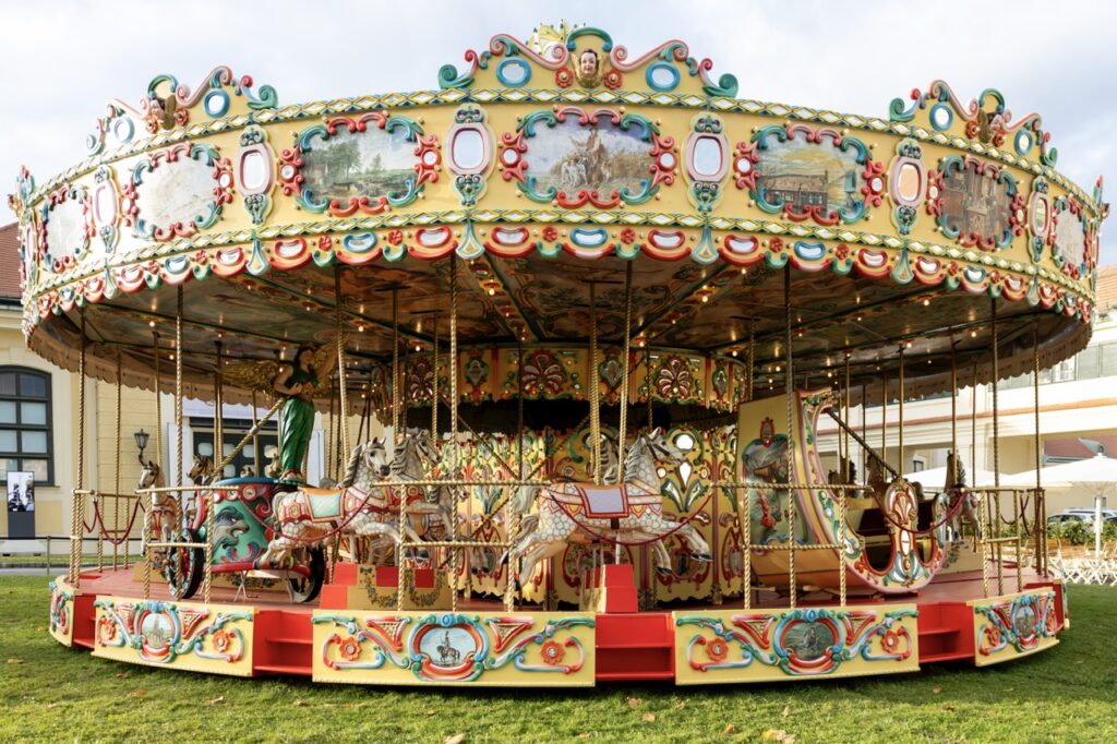 Das Fürstenkarussell nachdem das gleichnamige Bistro und Café in Schönbrunn benannt ist
